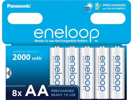 PANASONIC HR6 AA 3MCCE/8BE ENELOOP N, 2000 mAh (Blistr 8ks)