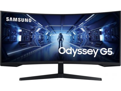 SAMSUNG MT LED LCD Gaming Monitor 34" Odyssey G55T -prohnutý,VA,3440x1440,1ms,165Hz,HDMI ,DisplayPort