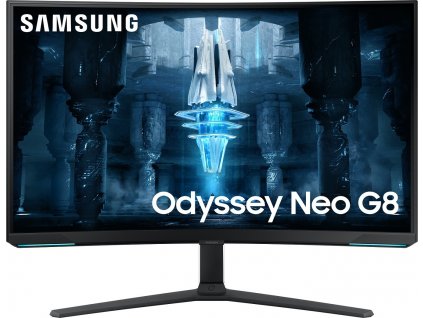 SAMSUNG MT LED LCD Gaming Monitor 32" Odyssey G8 Neo - Quantum Matrix Tech.(mini LED),4K,Prohnutý,1000R,4K,240Hz,Pivot