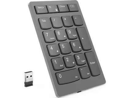 Lenovo  GO/Bezdrátová USB/Šedá