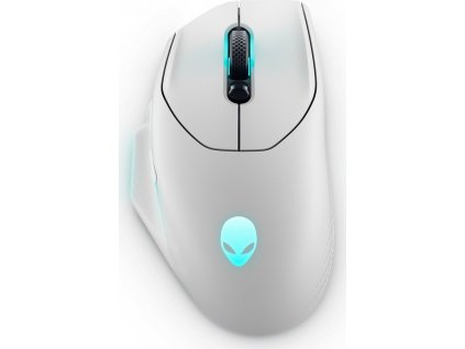 DELL myš Alienware Wireless Gaming Mouse AW620M / bezdrátová/ stříbrná