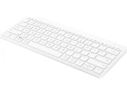HP 350 Compact Multi-Device Keyboard White - CZ&SK lokalizace - kompaktní klávesnice BT pro více zařízení