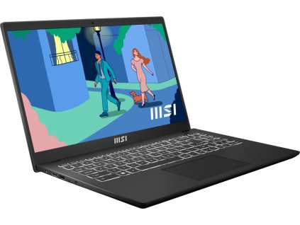 MSI Modern 15/ Ryzen 5 7530U/ 16GB DDR4/ 512GB SSD/ Radeon™ Graphics/ 15.6" FHD,matný / W11H/ černý