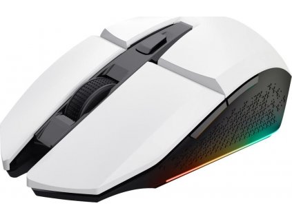 TRUST myš GXT 110W FELOX Gaming Wireless Mouse, optická, USB, bílá