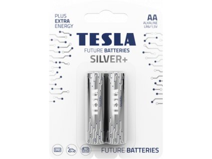 TESLA - baterie AA SILVER+, 2ks, LR06