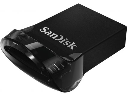 SanDisk Ultra Fit/128GB/130MBps/USB 3.1/USB-A/Černá