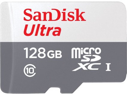 SanDisk Ultra/micro SDXC/128GB/UHS-I U1 / Class 10/+ Adaptér