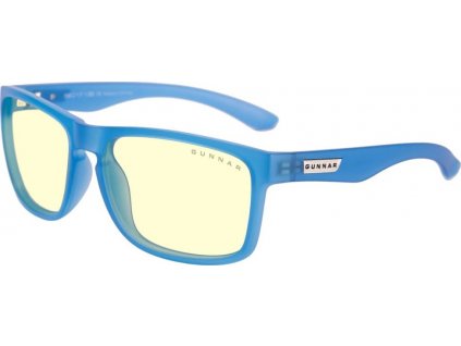 GUNNAR kancelářske/herní brýle INTERCEPT POP COBALT BLUE * jantarová skla * BLF 65 * GUNNAR focus