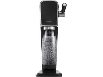 SodaStream ART výrobník sody, mechanický, 1l láhev, bobička s CO2, černý