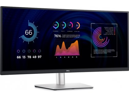 DELL LCD P3424WE - 34"/IPS/LED/WQHD/3440 x 1440/21:9/60Hz/8ms/1000:1/300 cd/m2/HDMI/DP/VESA/3YNBD (210-BGTY)