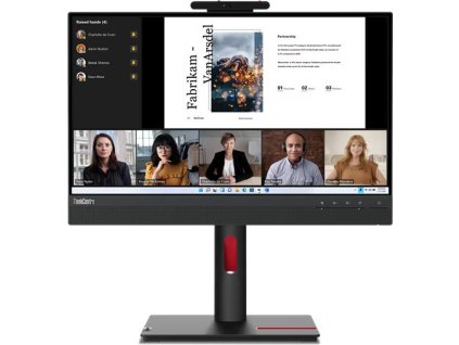 LENOVO LCD TIO 22 Gen5 - 21.5",IPS,mat,16:9,1920x1080 touch,178/178,4/6/16ms,250cd/m2,1000:1,DP,USB,VESA,Pivot,repro,cam