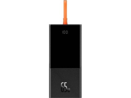 Baseus Elf Powerbanka s digitalním displejem 20000mAh 65W černá