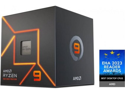 AMD RYZEN 9 7900, 12-core, 3.7GHz, 76MB cache, 65W, socket AM5, BOX