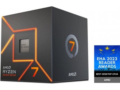AMD RYZEN 7 7700, 8-core, 3.8GHz, 40MB cache, 65W, socket AM5, BOX