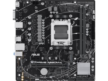 ASUS PRIME A620M-K, AM5, AMD A620, 2xDDR5, 1xHDMI, 1xVGA, mATX