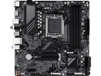 GIGABYTE MB Sc AM5 B650M D3HP AX, AMD B650, 4xDDR5, 2xDP, 1xHDMI, WiFi, mATX