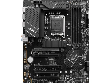 MSI MB Sc LGA1700 PRO B760-P DDR4 II, Intel B760, 4xDDR4, 1xDP, 1xHDMI