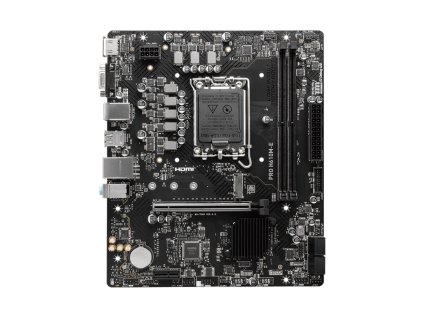 MSI PRO H610M-E Intel H610 LGA1700 2XDDR5 VGA HDMI Mirco-ATX