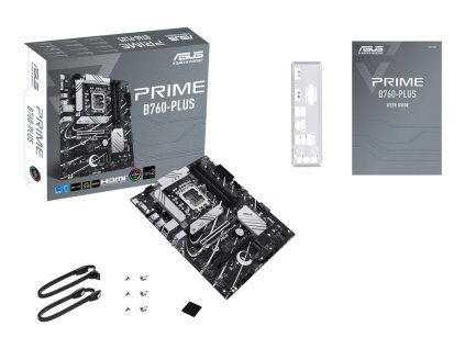 ASUS PRIME B760-PLUS, LGA1700, Intel B760, 4xDDR5, 1xDP, 1xHDMI, 1xVGA, ATX