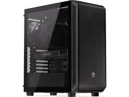 Endorfy Arx 500 Air / ATX / 5 x 140 fan (až 7 fans) / 2xUSB-A / USB-C / tvrzené sklo  / mesh panel /  černá  NC 17