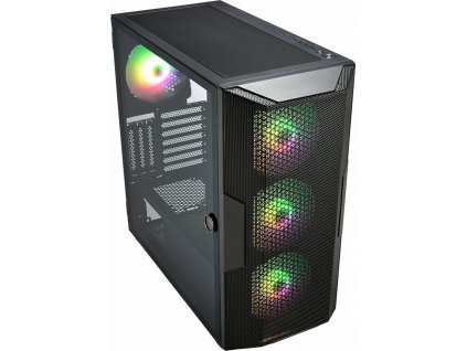 FSP CUT592/Midi Tower/Transpar./Černá