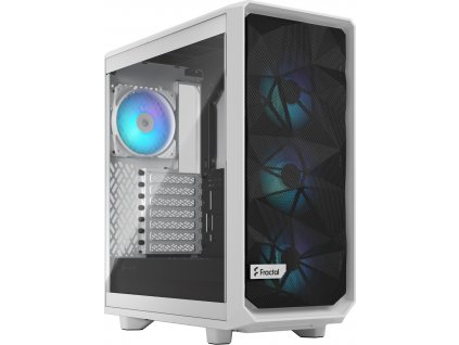 Fractal Design  Meshify 2 Compact RGB White TG Clear Tint