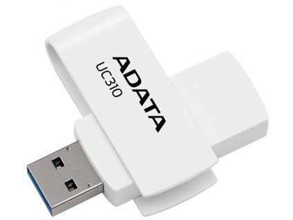 ADATA UC310/32GB/USB 3.2/USB-A/Bíely