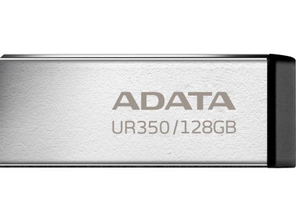 ADATA UR350 128GB, USB 3.2, kov, čierny