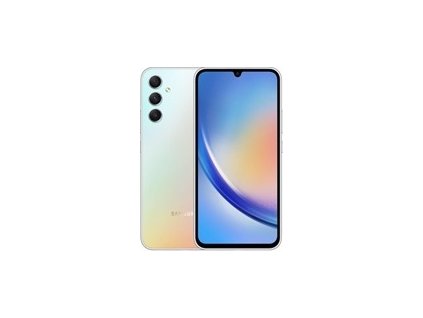 Samsung Galaxy A34 (A346), 6/128 GB, 5G, stříbrný, CZ distribuce