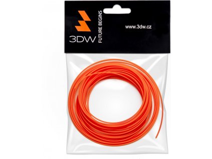 3DW - ABS filament 1,75mm oranžová, 10m, tisk 220-250°C