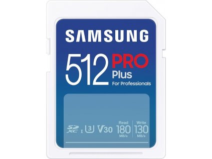 Samsung SDXC karta 512GB PRO PLUS