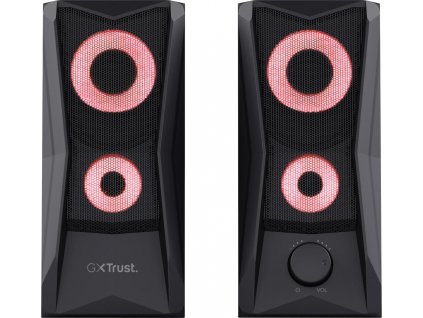 TRUST reproduktory GXT 606 Javv RGB-Illuminated 2.0 Speaker Set, černá