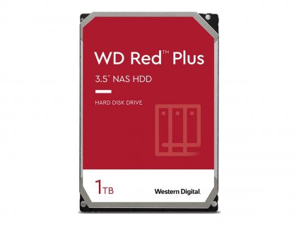 WD Red Plus/8TB/HDD/3.5"/SATA/5640 RPM/Červená/3R