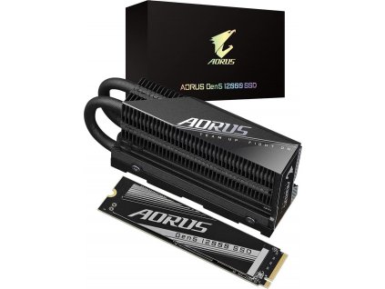 Gigabyte AORUS Gen5 12000/1TB/SSD/M.2 NVMe/Černá/5R