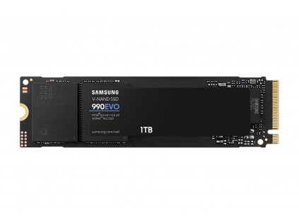 Samsung 990 EVO 1TB SSD M.2; čtecí rychlost až 5000 MB/sec; zapisovací rychlost až 4200 MB/sec