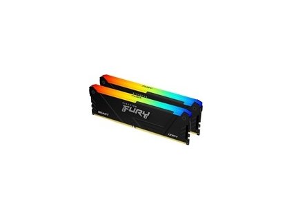 KINGSTON DIMM DDR4 32GB (Kit of 2) 2666MT/s CL16 FURY Beast RGB