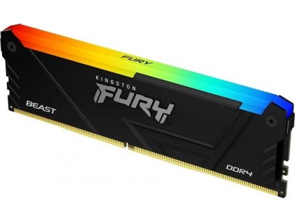 KINGSTON DIMM DDR4 64GB (Kit of 2) 3600MT/s CL18 FURY Beast RGB, XMP