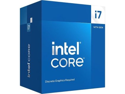 INTEL Core i7-14700F, až 5.4GHz, 33MB L3, LGA1700, BOX