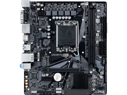 GIGABYTE H610M S2H V2, LGA1700, Intel H610, 2xDDR5, 2xDP, 1xHDMI, 1xVGA, mATX