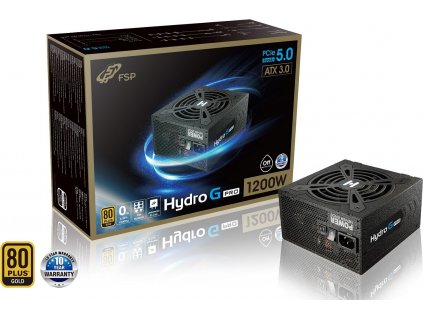 FSP HYDRO G PRO 1200/1200W/ATX 3.0/80PLUS Gold/Modular/Retail