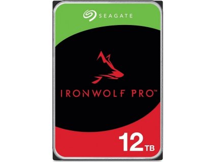 SEAGATE HDD 12TB IRONWOLF PRO (NAS), 3.5", SATAIII, 7200 RPM, Cache 256MB, CMR