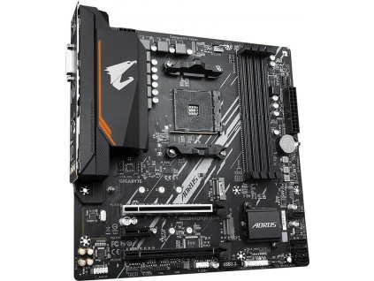 GIGABYTE B550M AORUS ELITE / AMD B550 / AM4 / 4x DDR4 / 2x M.2 / DVI-D / HDMI / mATX