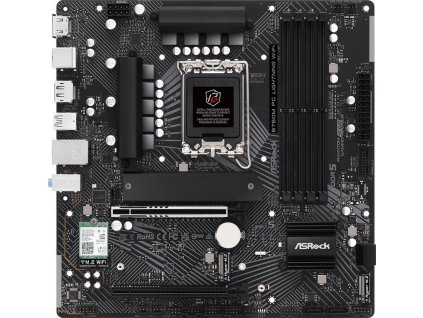 ASRock MB Sc LGA1700 B760M PG LIGHTNING WIFI, Intel B760, 4xDDR5, 1xDP, 1xHDMI, WiFi, mATX