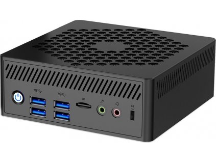 UMAX Mini PC U-Box N10 Pro/ N100/ 8GB/ 256GB SSD/ HDMI/ VGA/ DP/ 4x USB 3.0/ BT/ Wi-Fi/ 2x LAN/ W11 Pro