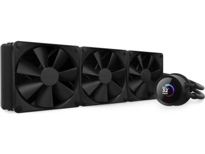 NZXT vodní chladič Kraken 360 / 3x120mm fan / 4-pin PWM / LCD disp. / 6 let