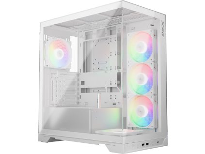 ADATA XPG case INVADER X Mid-Tower, bez zdroje, 5x 120mm Fan, Bílá