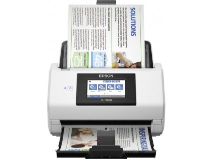 EPSON skener WorkForce DS-790WN, A4, Duplex, 600x600 dpi, USB, LAN, WiFi, ADF