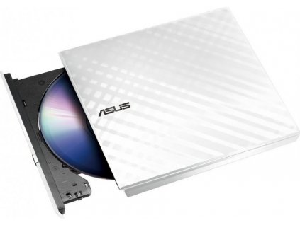 ASUS DVD Writer SDRW-08D2S-U LITE/WHITE, External Slim DVD-RW, white, USB