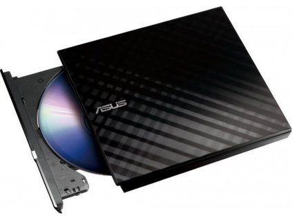 ASUS DVD Writer SDRW-08D2S-U LITE/BLACK, External Slim DVD-RW, black, USB
