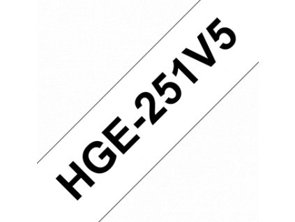 HGE-251, bílá / černá, 24 mm